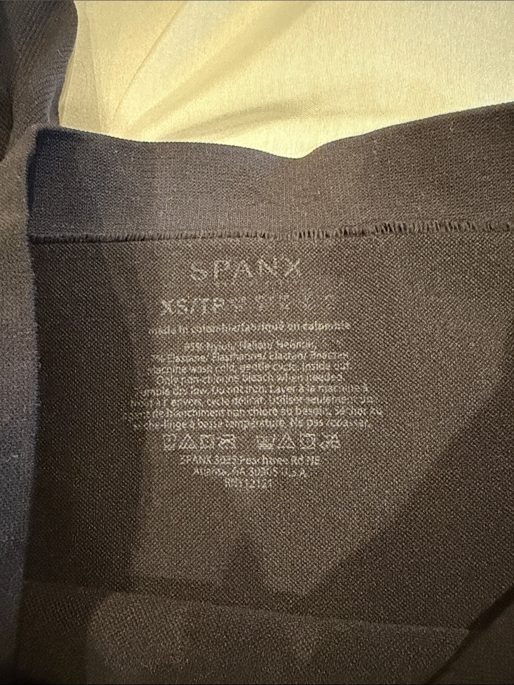 SPANX Black Seamless High-Waist Leggings Size XS - Picture 2 of 4